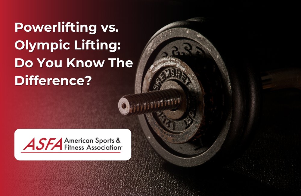 ASFAFitness's tweet card. Powerlifting and Olympic lifting often get confused as the same sport due to their similarities of using barbells and heavy weights.