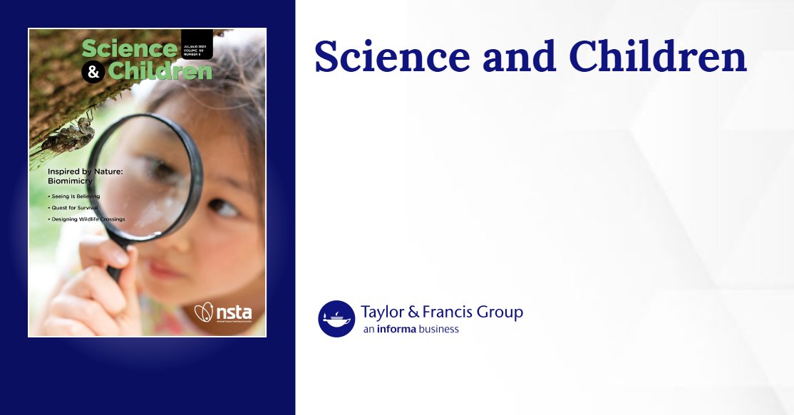 brownpatrick8's tweet card. Published in Science and Children (Vol. 62, No. 5, 2025)