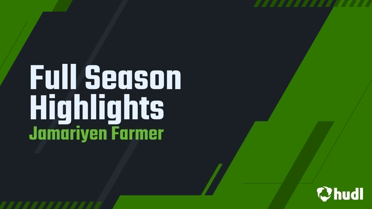 JFarmer6_'s tweet card. Full Season Highlights