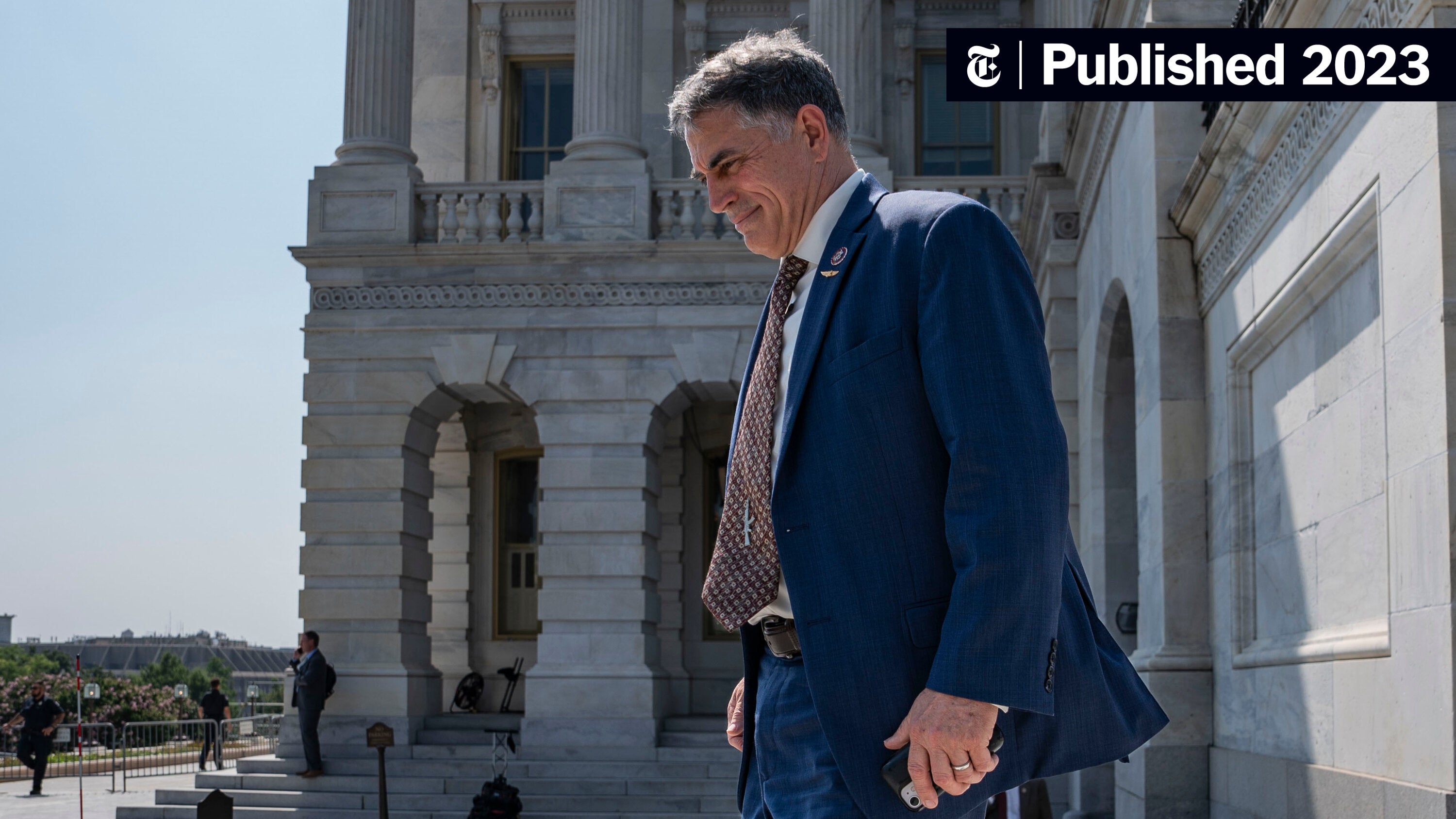 GlennThrush's tweet card. One of two gun stores owned by Representative Andrew Clyde in Georgia, Clyde Armory in Athens, was placed in a monitoring program in 2020 and 2021.