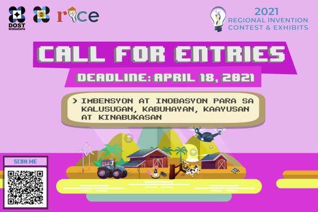 pia_mimaropa's tweet card. ODIONGAN, Romblon, Mar. 9 (PIA) — Nagsimula nang tumanggap ang Department of Science and Technology – Mimaropa ng mga entries para sa 2021 Regional Invention Contest and Exhibits o RICE…