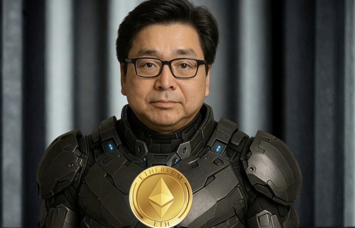 ABMedia_Crypto's tweet card. 以太坊儲備企業 BitMine 宣布再加碼近七萬枚 ETH，持倉總額已達 362 萬枚以太幣，但隨著幣價的下跌，總資產價值縮水至 112 億美元。BitMine 在上週五公布了截至 2025 年 8 月 31 日的全年業績。全年淨利潤為 3.28 億美元，完全稀釋後每股收益 (EPS) 為 13.39