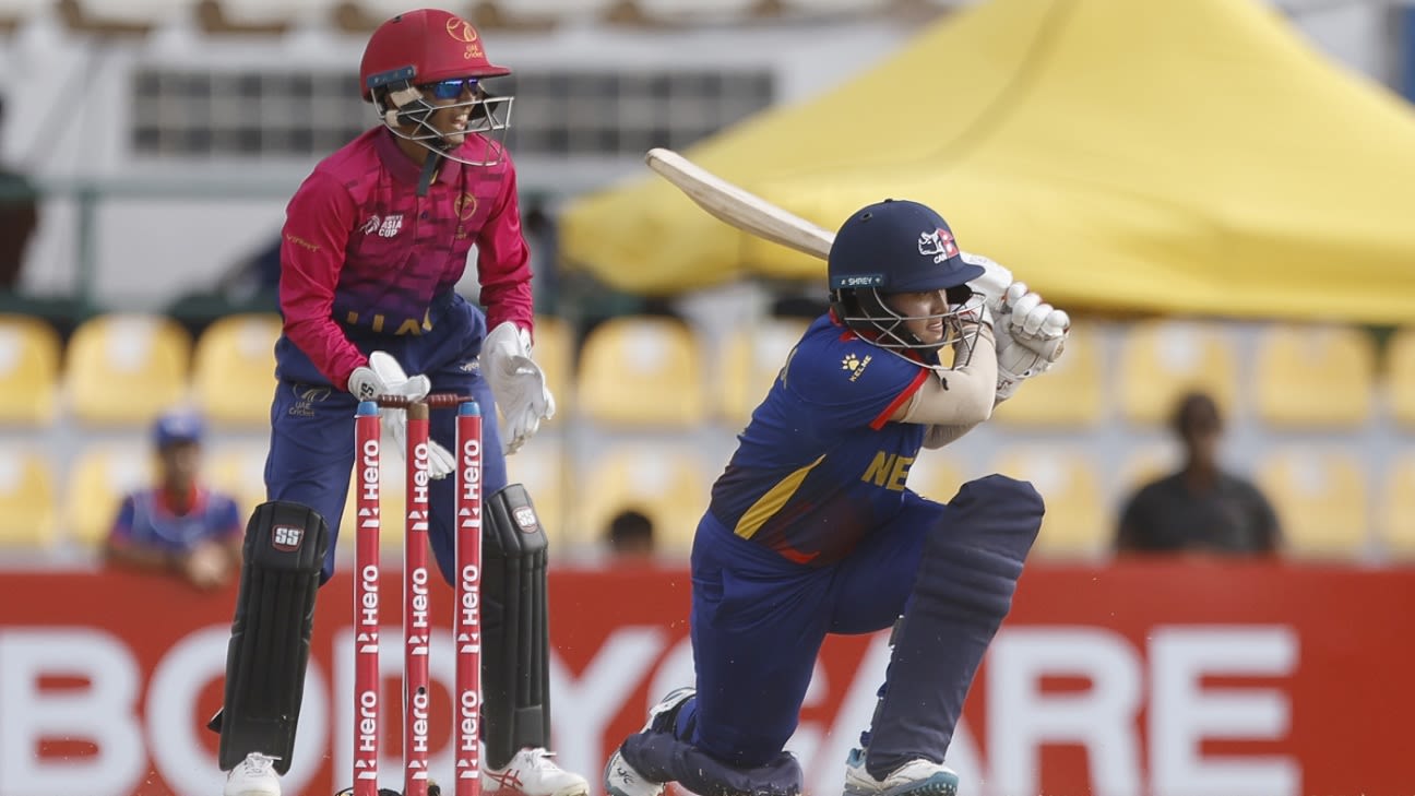 AssociateCric's tweet card. Women's Asia Cup 2024, NEP Women vs UAE Women Match Report: They got home with 23 balls to spare after restricting UAE to 115 for 8