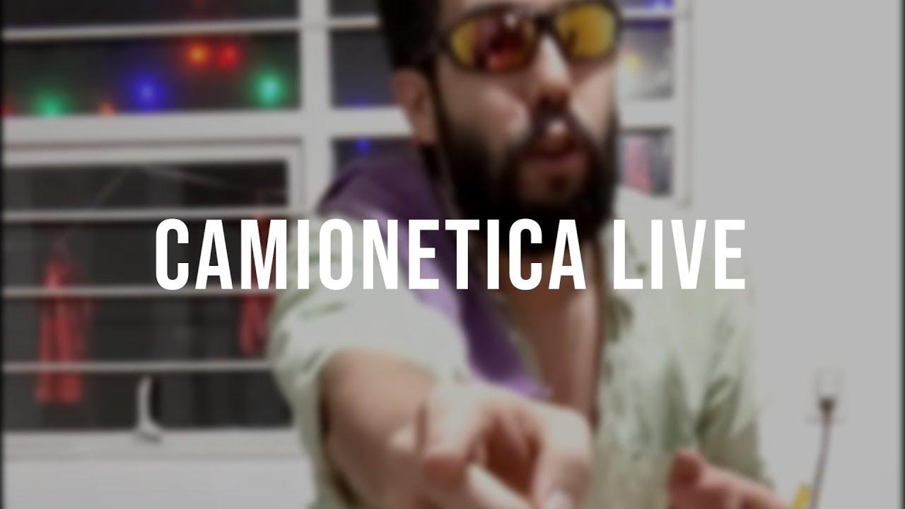 SantoRobot's tweet card. Camionetica Live - Santo Robot en Cuarentena