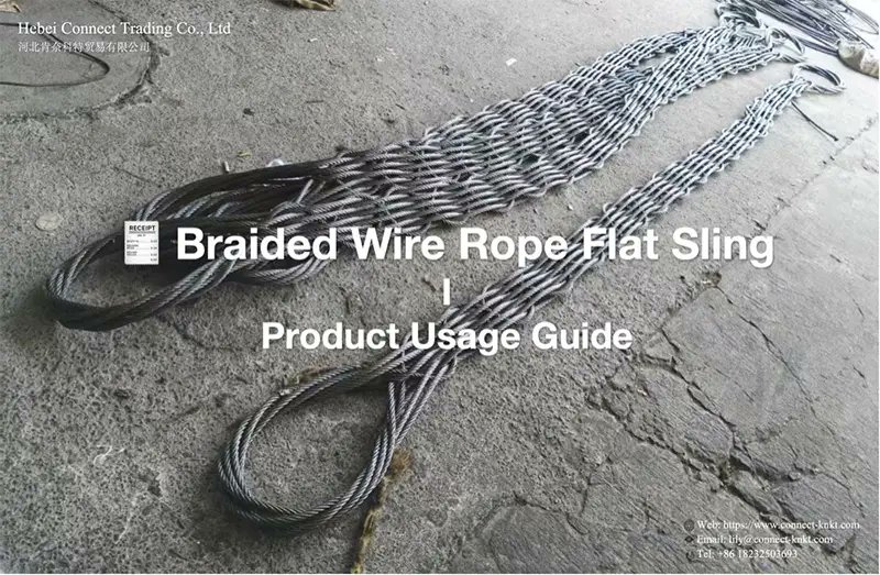 LiLiu33211's tweet card. Discover what a flat woven wire rope belt sling is, its applications, usage methods, comparisons with webbing slings, and safety tips. Improve your lifting efficiency with the right sling.