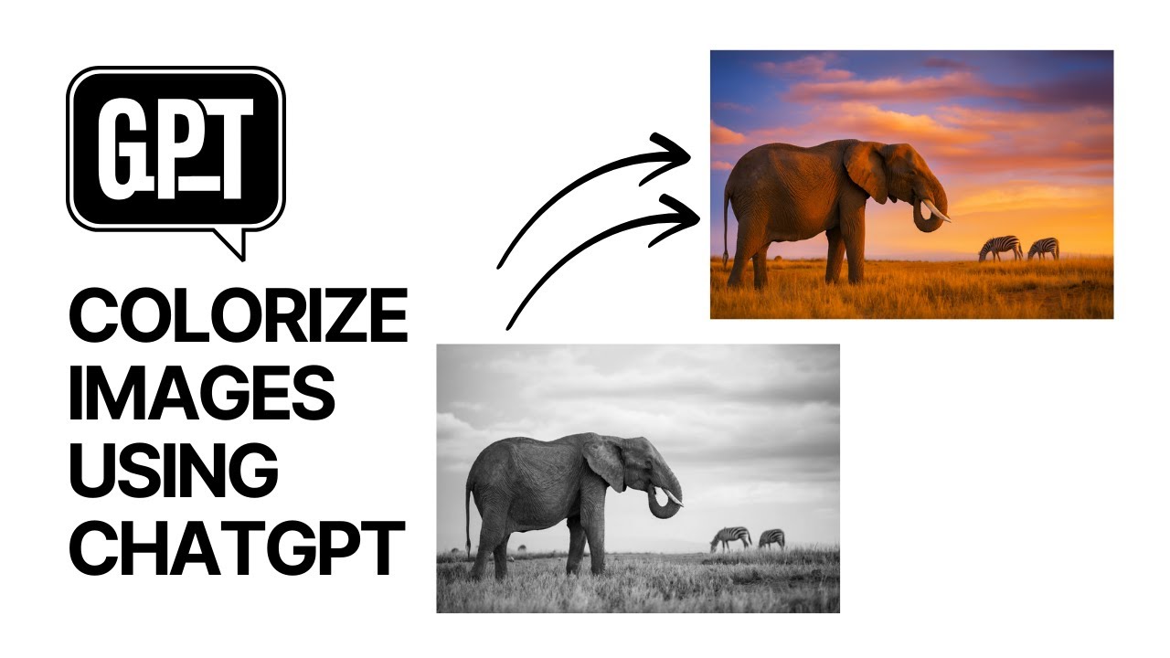 visualmodo's tweet card. How To Colorize Black & White Images Using ChatGPT? 🎨🖼🤖