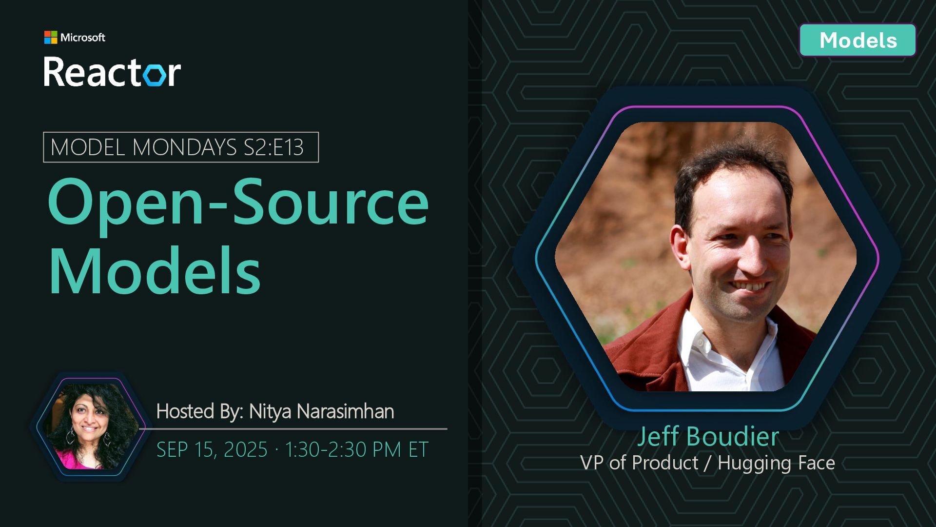 nitya's tweet card. Did you know the Hugging Face collection on Azure AI Foundry Models currently has over 10K options? When should we use them and how do we select the rig…