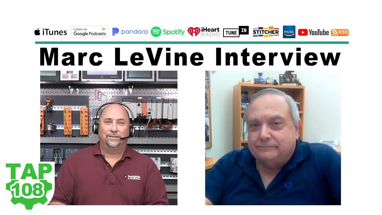 MarcLeVine_jobs's tweet card. Interviewing Marc LeVine on Job Skills needed in Industrial Automation
