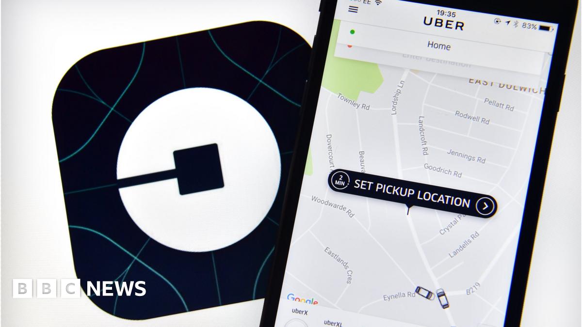 BBCBreaking's tweet card. UK employment tribunal rules that Uber drivers are workers rather than self-employed contractors.