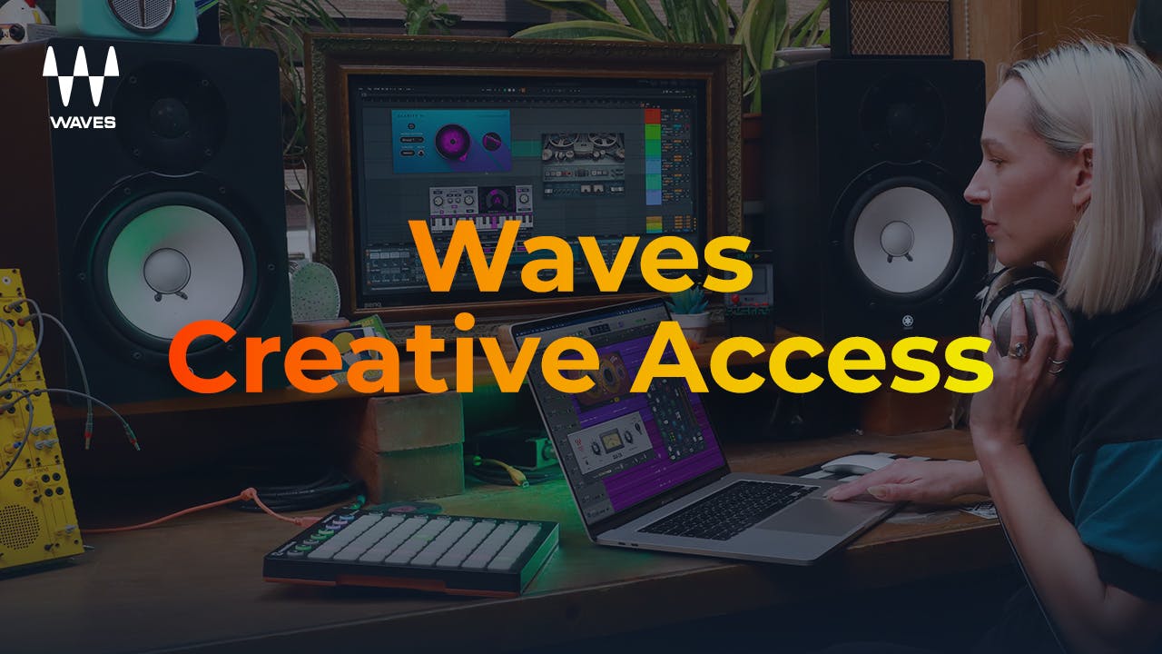 WavesAudioLtd's tweet card. The world’s largest, most diverse catalog of industry-leading audio plugins for music production and mixing, plus powerful AI mixing tools—all at your fingertips.