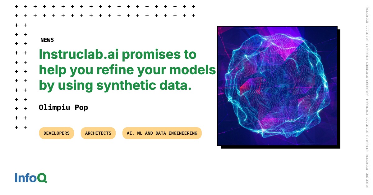 InfoQ's tweet card. InstructLab.ai implements the large-scale alignment for the chatbots concept(LAB), which intends to overcome the scalability challenges in the instruction-tuning phase of a large language model...