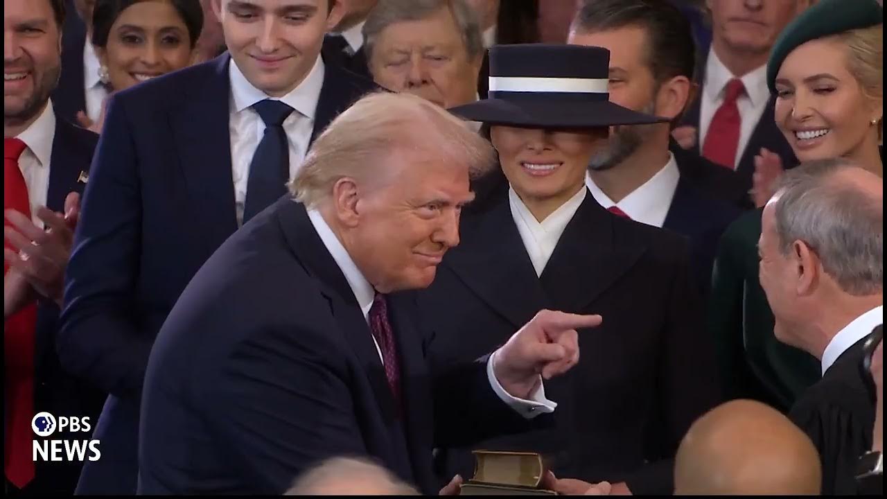 yo7_deb's tweet card. WATCH: Trump sworn in as 47th U.S. president | Trump 2025 Inauguration