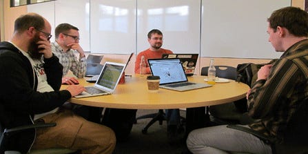 OpenTwinCities's tweet card. At least 39 states and 46 cities and counties have created open-data sites since the 2009.