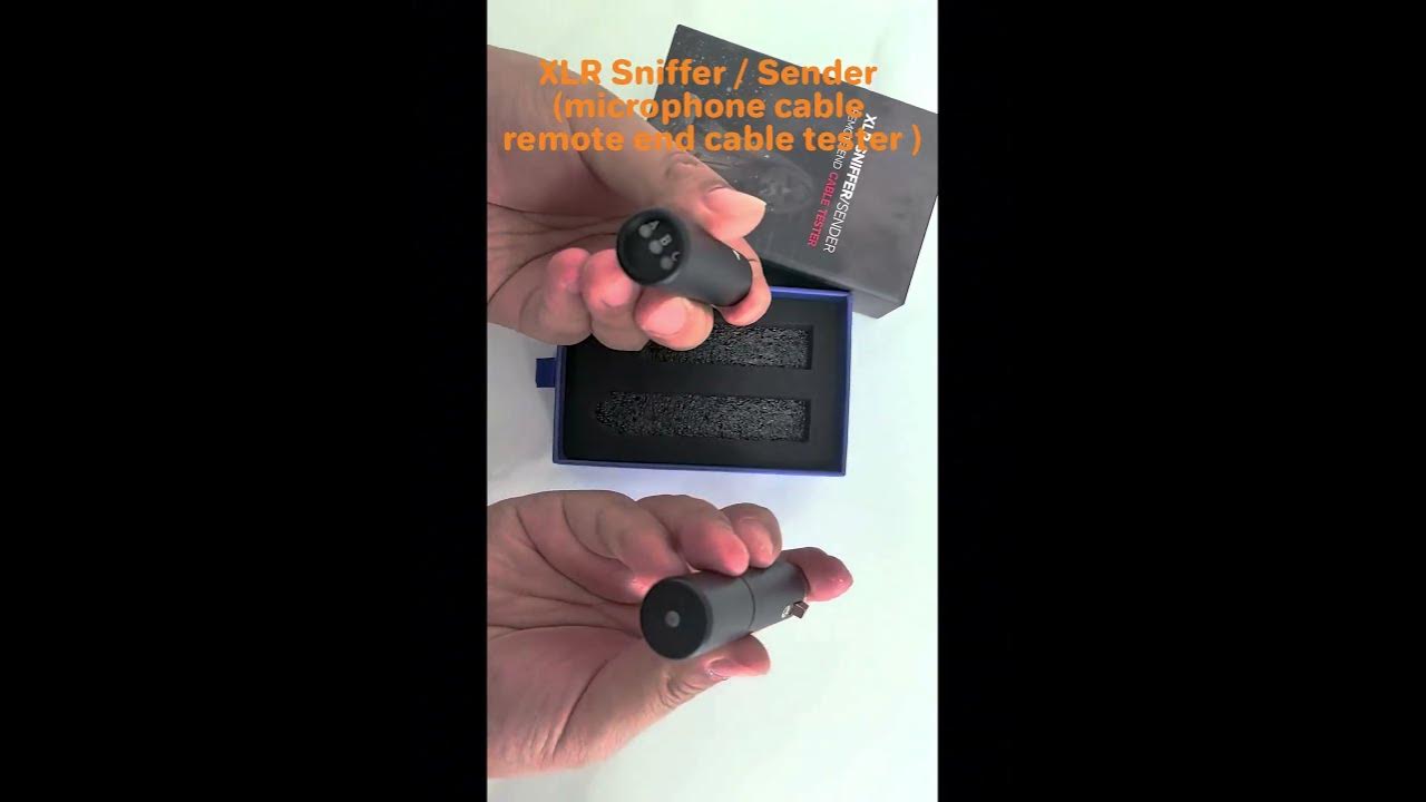 AmyChen0401's tweet card. XLR Sniffer Sender #cabletester #microphone #XLR