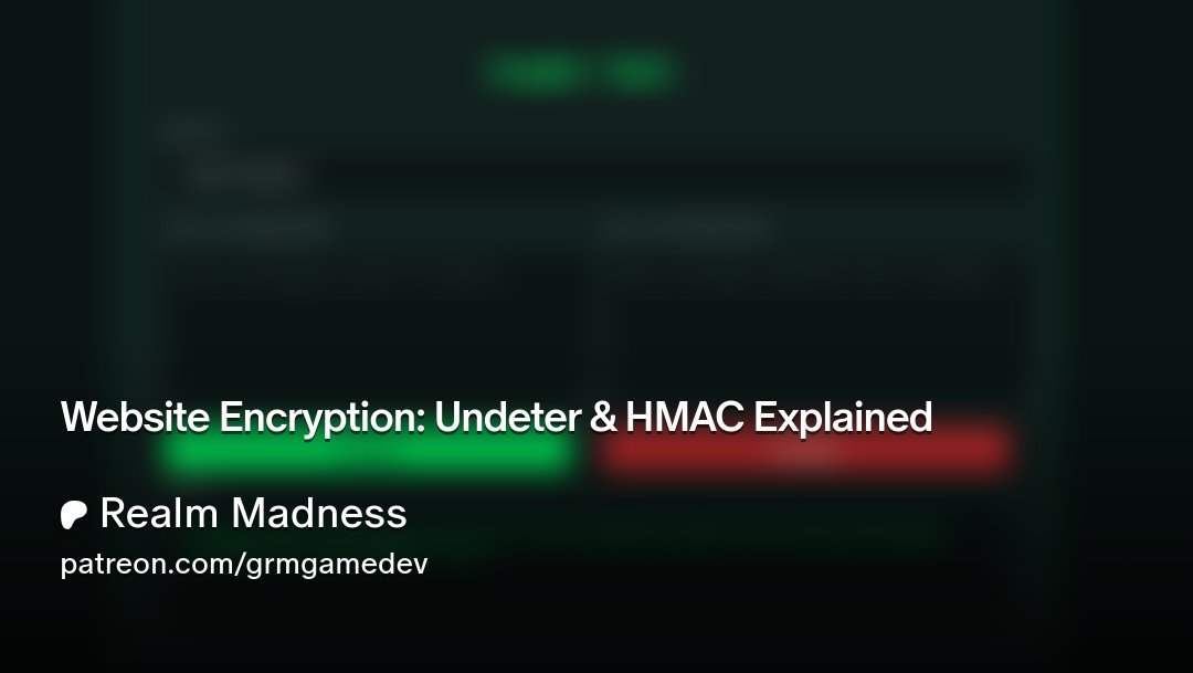 realmmadness's tweet card. Get more from Realm Madness on Patreon