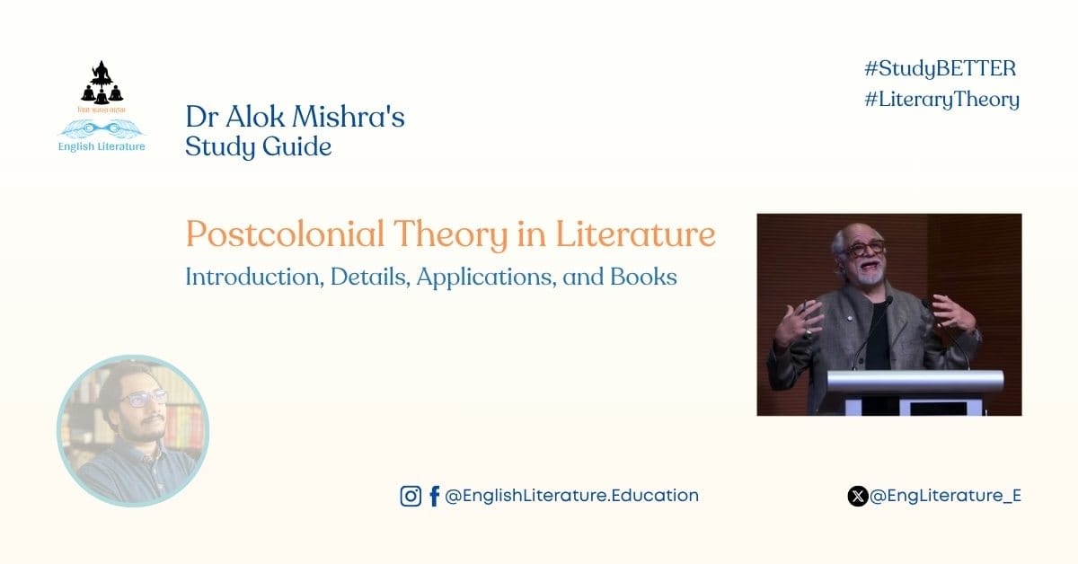 EngLiterature_E's tweet card. This is a comprehensive guide to Postcolonial theory in English Literature. BA and MA students can gain an overview, understand key concepts, learn about leading figures, and find suggestions for...