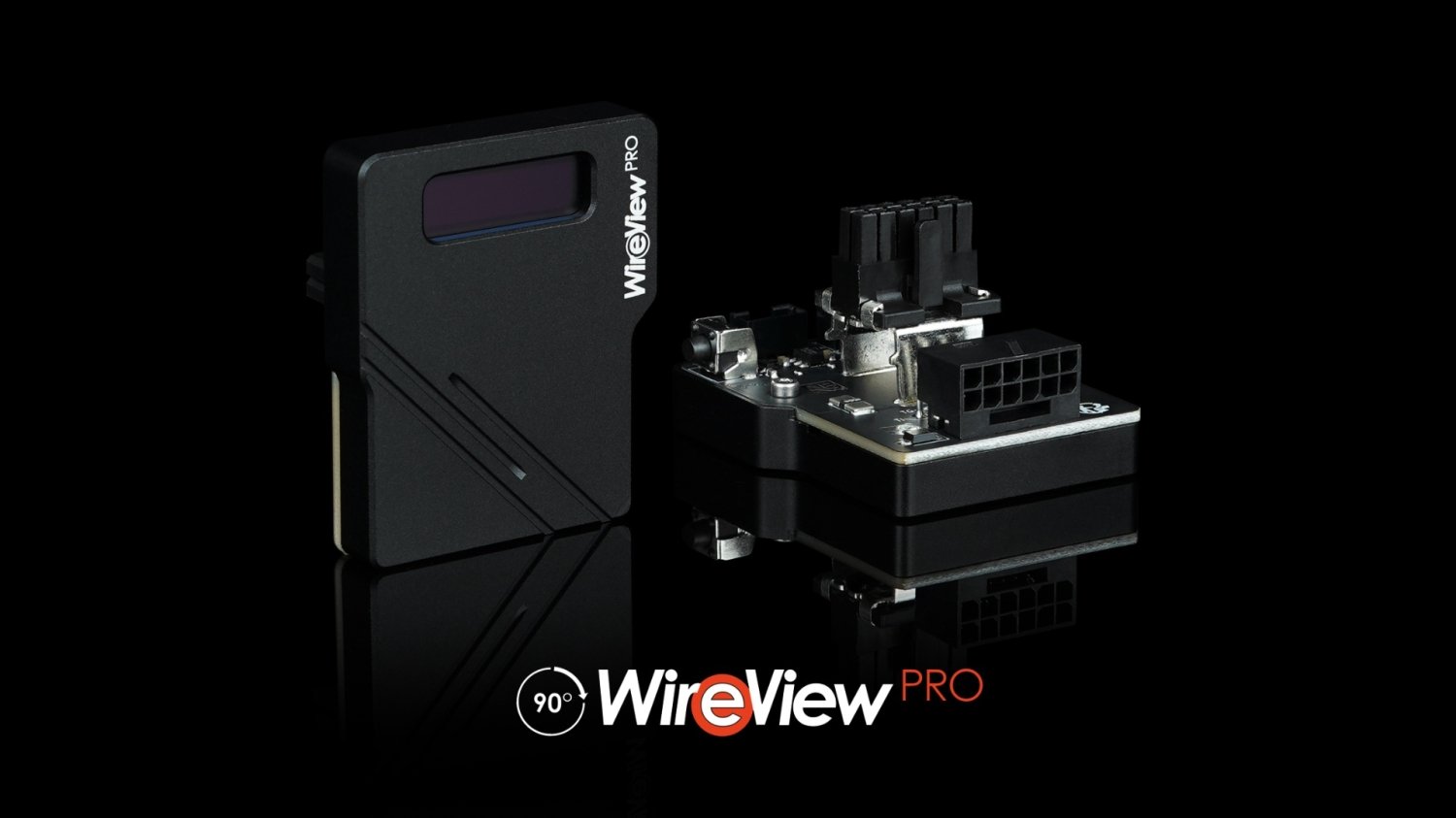TweakTown's tweet card. Thermal Grizzly's WireView Pro GPU has gotten a new revision with a 90-degree orientation for the 16-pin power connectors to better support more systems.