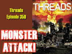 ProjectEntNet's tweet card. MONSTER ATTACK!: Threads | Episode 359
