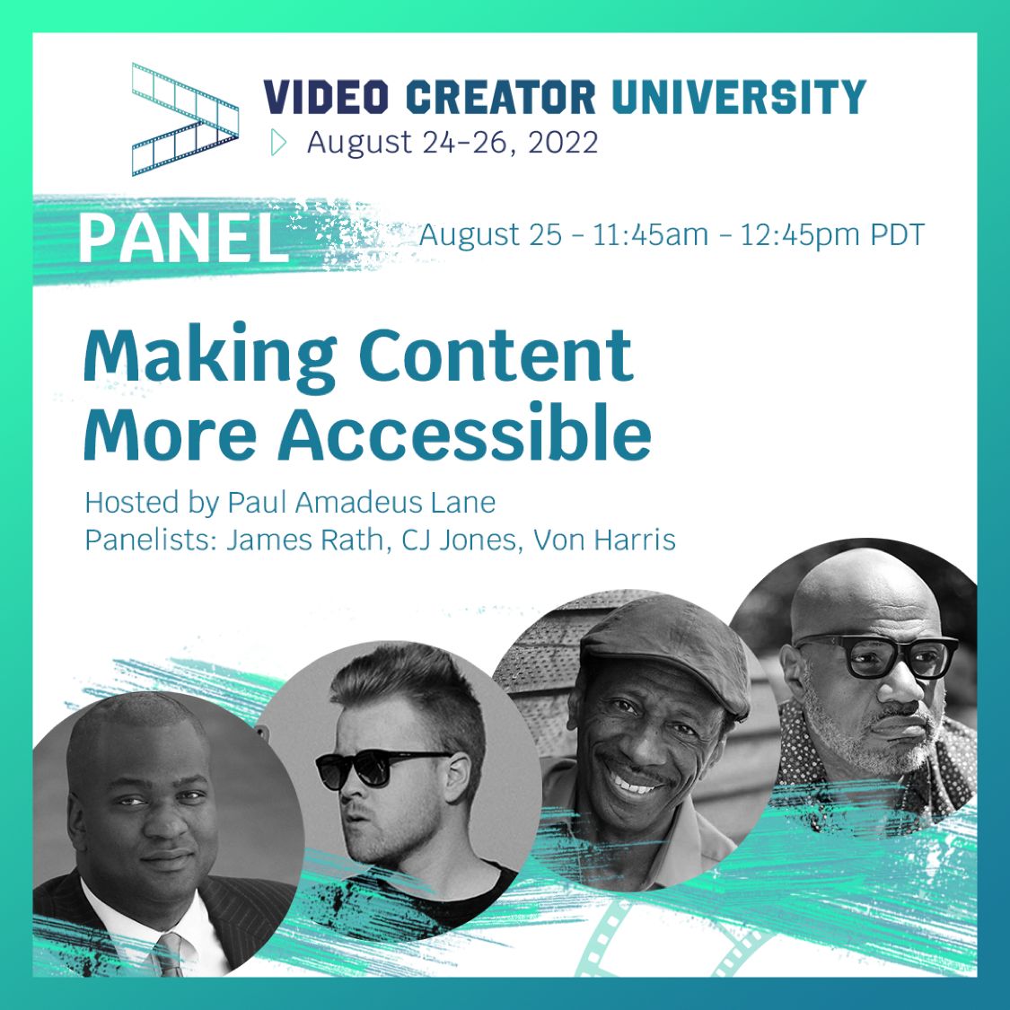 timdavid's tweet card. Coming to Video Creator University conference today. We have gathered talented content creators and innovators to discuss how inclusion and accessibility is so important when connecting with your...
