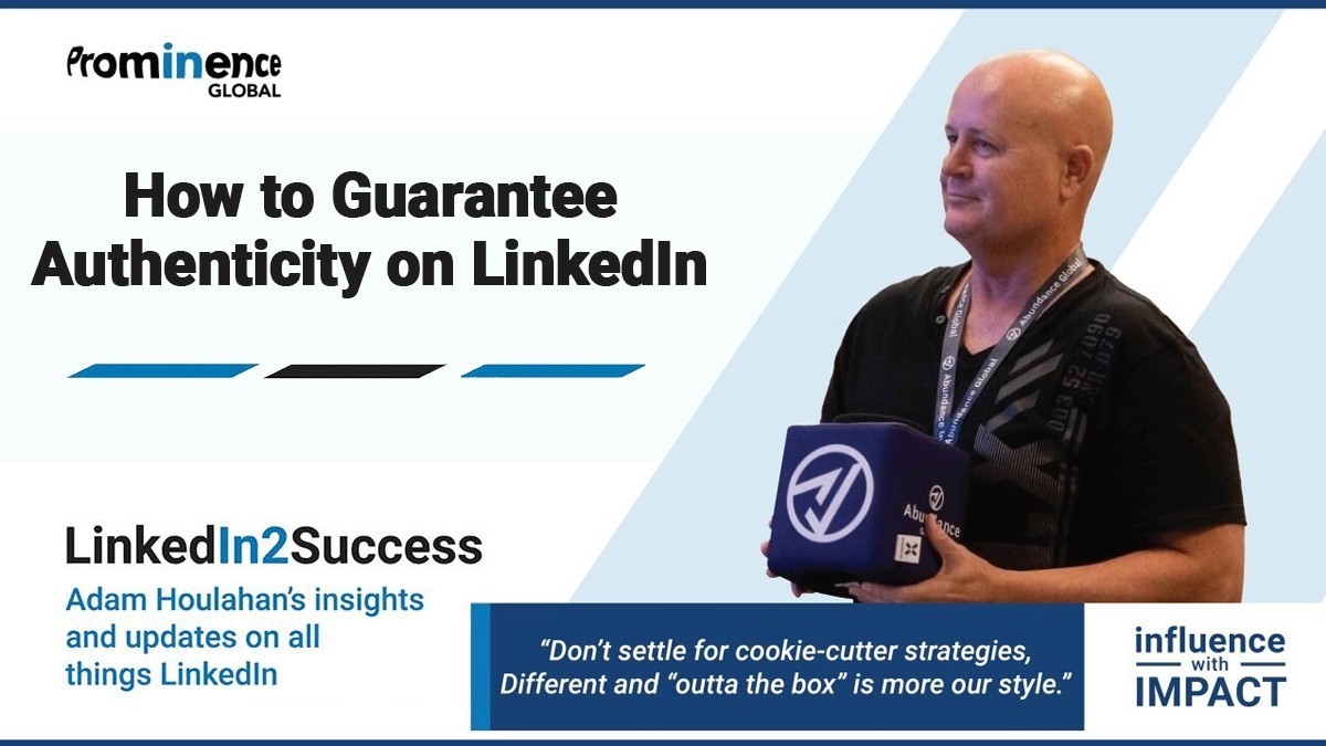 AdamHoulahan's tweet card. If there’s one truth online pros agree on, it’s that people crave authenticity. That’s especially true on LinkedIn, where people are bombarded with everything from slick AI-driven content to posts so...