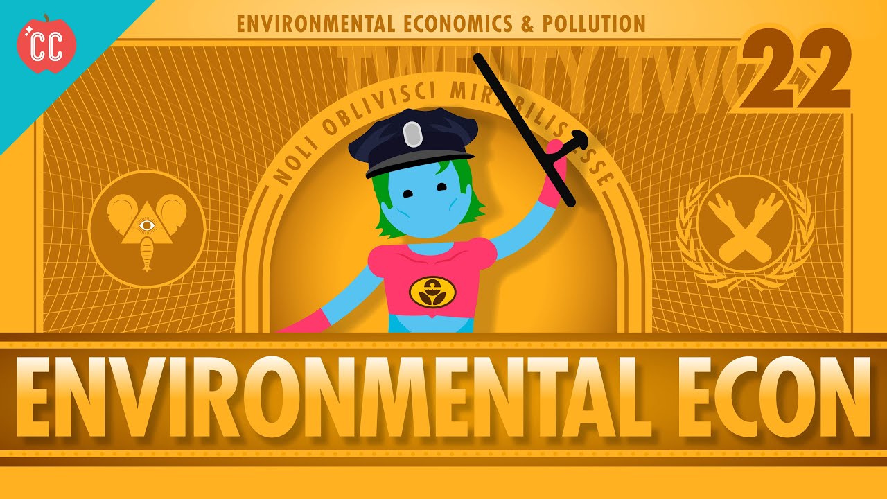 KnowledgePLists's tweet card. Environmental Econ: Crash Course Economics #22
