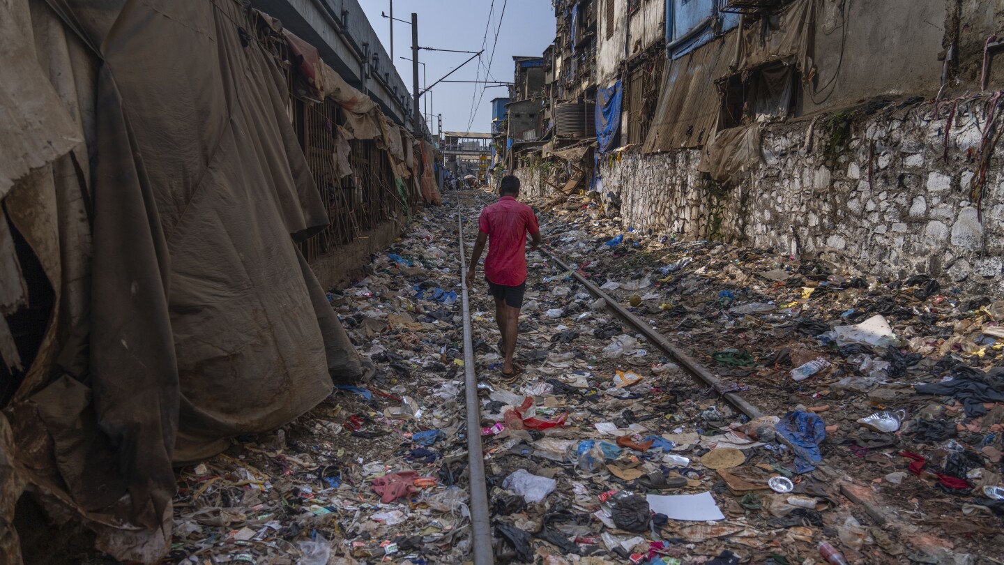 ToxicsFree's tweet card. A new study finds that every year people create 57 million tons of plastic pollution. The material winds up everywhere from the deepest oceans to the highest peak of Mount Everest to inside people's...