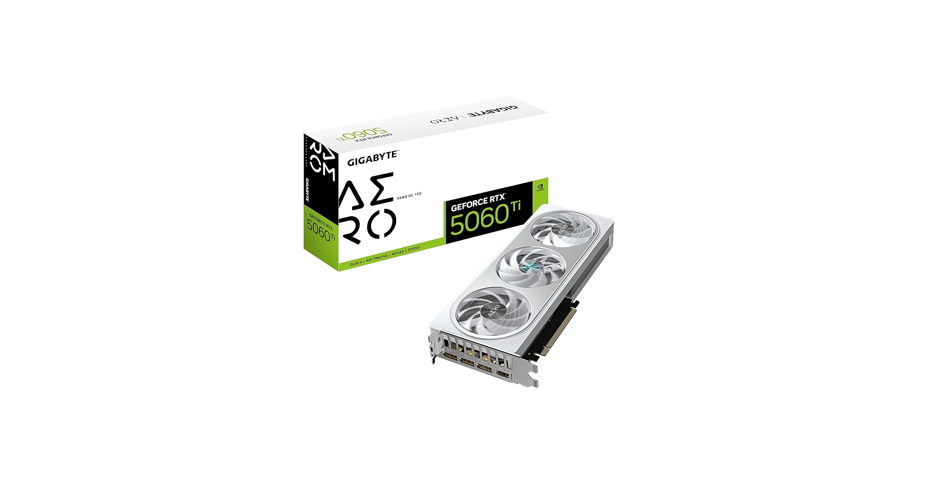 Click_Savvyy's tweet card. Ahead of its time, ahead of the game is the GIGABYTE GeForce RTX 5060 Ti AERO OC 16G Graphics Cards. Powered by NVIDIA's new RTX architecture, the GIGABYTE GeForce RTX 5060 Ti AERO OC 16G brings...