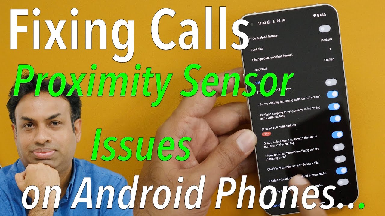 geekyranjit's tweet card. Fixing Proximity Sensor Issue on Android Phones
