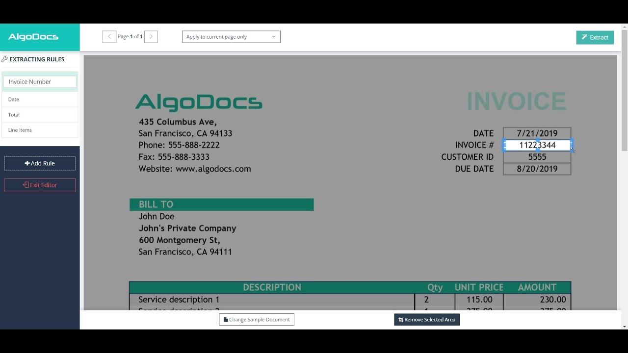 AlgoDocs's tweet card. How It Works - AlgoDocs