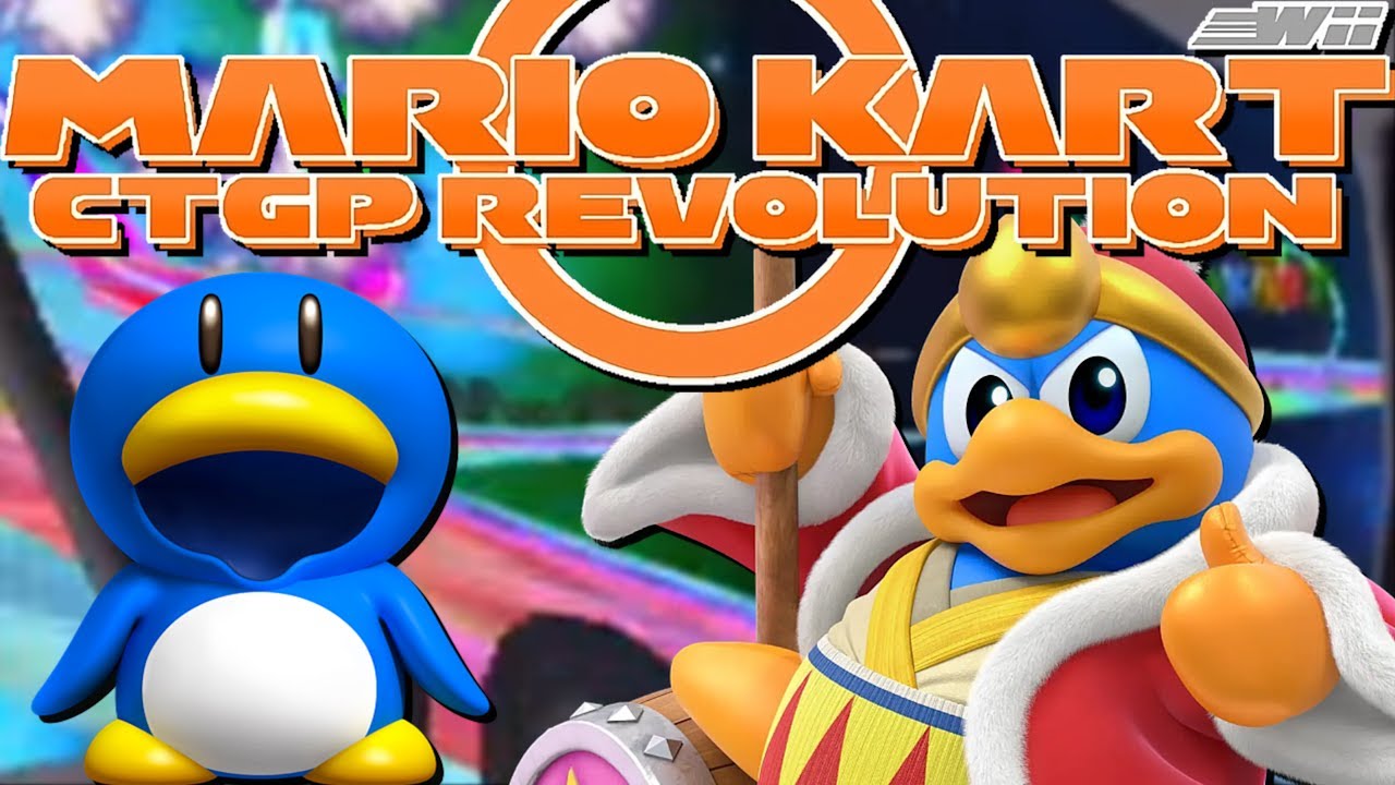 vesterandfrienz's tweet card. Mario Kart Wii Custom Tracks | Penguin Suit Cup w/ King Dedede -...