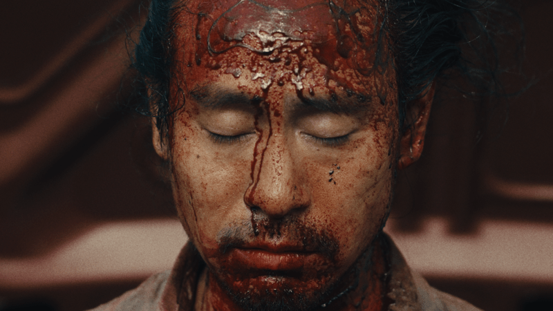 TGS_TheGeekShow's tweet card. Keeping things Grimmfest, Rob checked in with director Tom Botchii for his new movie, Syphon. Which had its world premiere at the Manchester event.