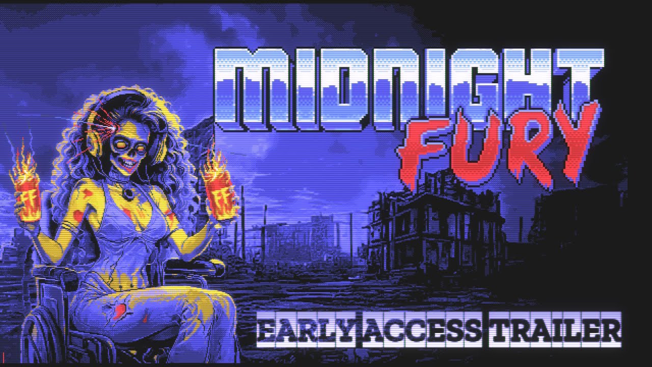 software_tdl's tweet card. Midnight Fury early access Trailer