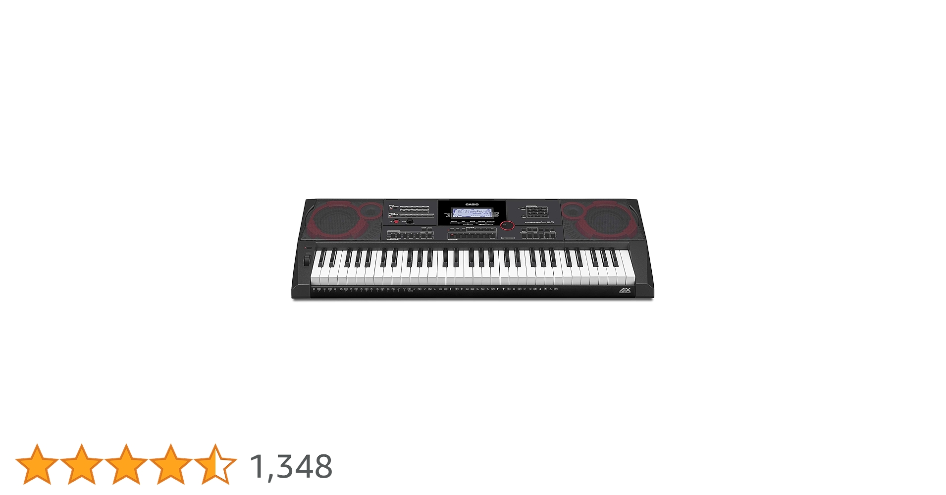 DealsinIND's tweet card. This Casio CT-X9000IN digital portable keyboard is an easy-to-use musical instrument that comes with 61 piano-style keys that mimic the experience of playing a real piano. The AiX Sound Source lets...