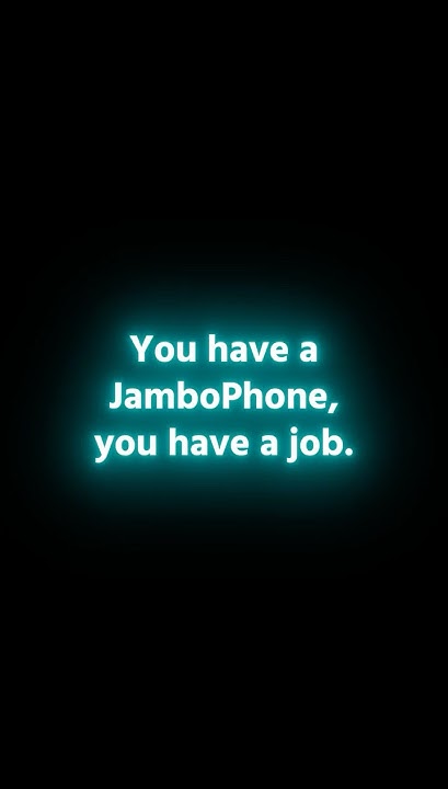 JamboTechnology's tweet card. 📱💼 You have a JamboPhone, you have a job.