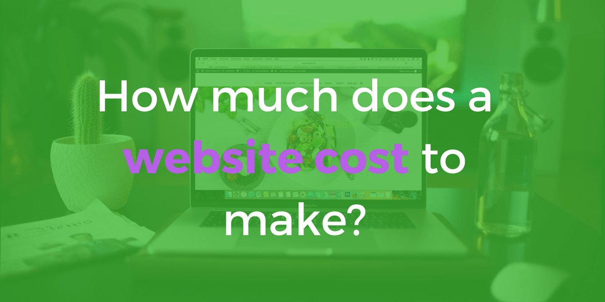 techtrument's tweet card. So how much does a website cost to make?