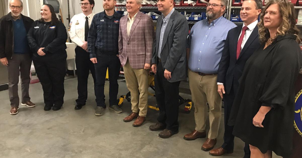 WPSDLocal6's tweet card. KennTenn EMS based out of Fulton County received a $37,000 grant from the USDA for updating equipment.