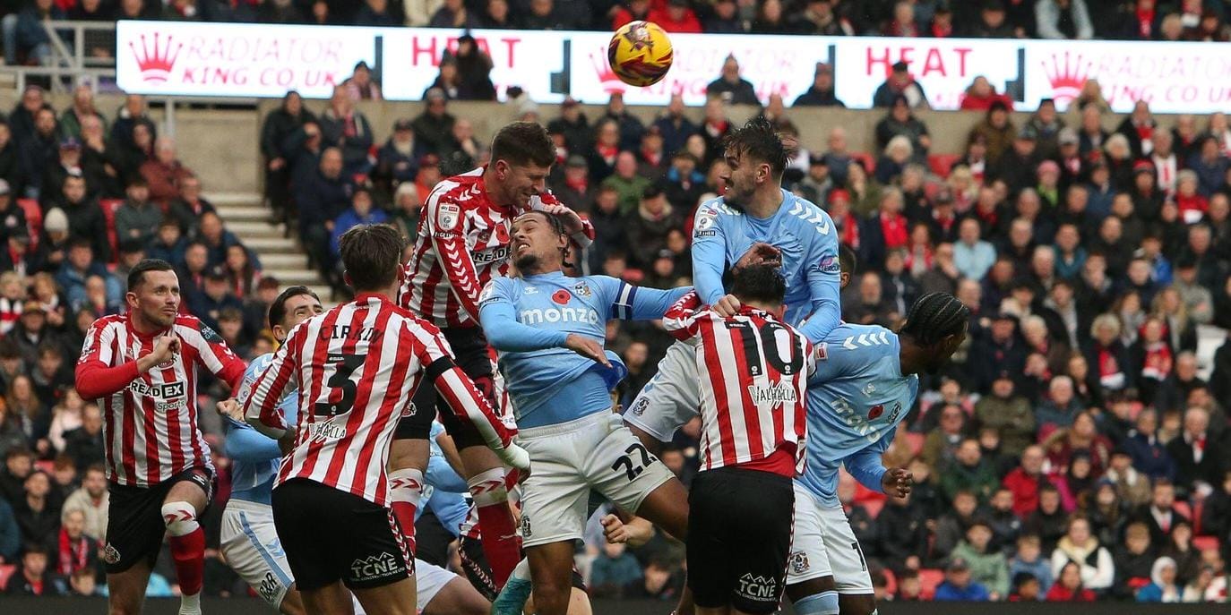 ThePuntersPage's tweet card. EFL Championship Acca Tips Tuesday 4th November 2025: High-flying Coventry's clash with Sheffield United features in our 10.72/1 four-fold.