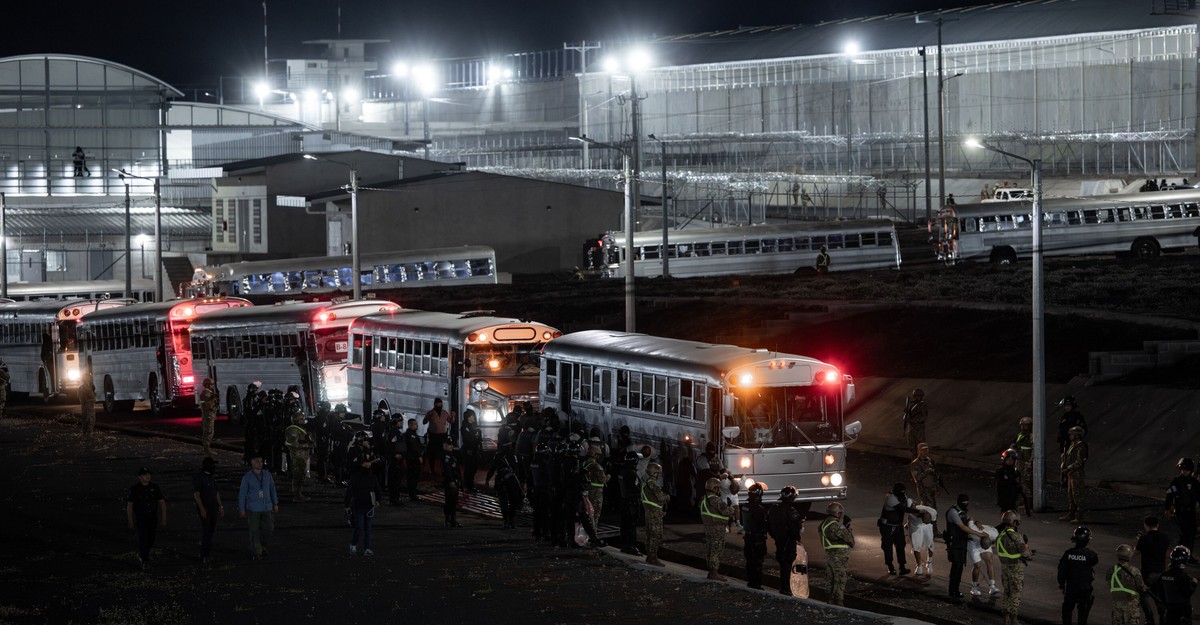 TheAtlantic's tweet card. The Trump administration says that it mistakenly deported an immigrant with protected status but that courts are powerless to order his return.