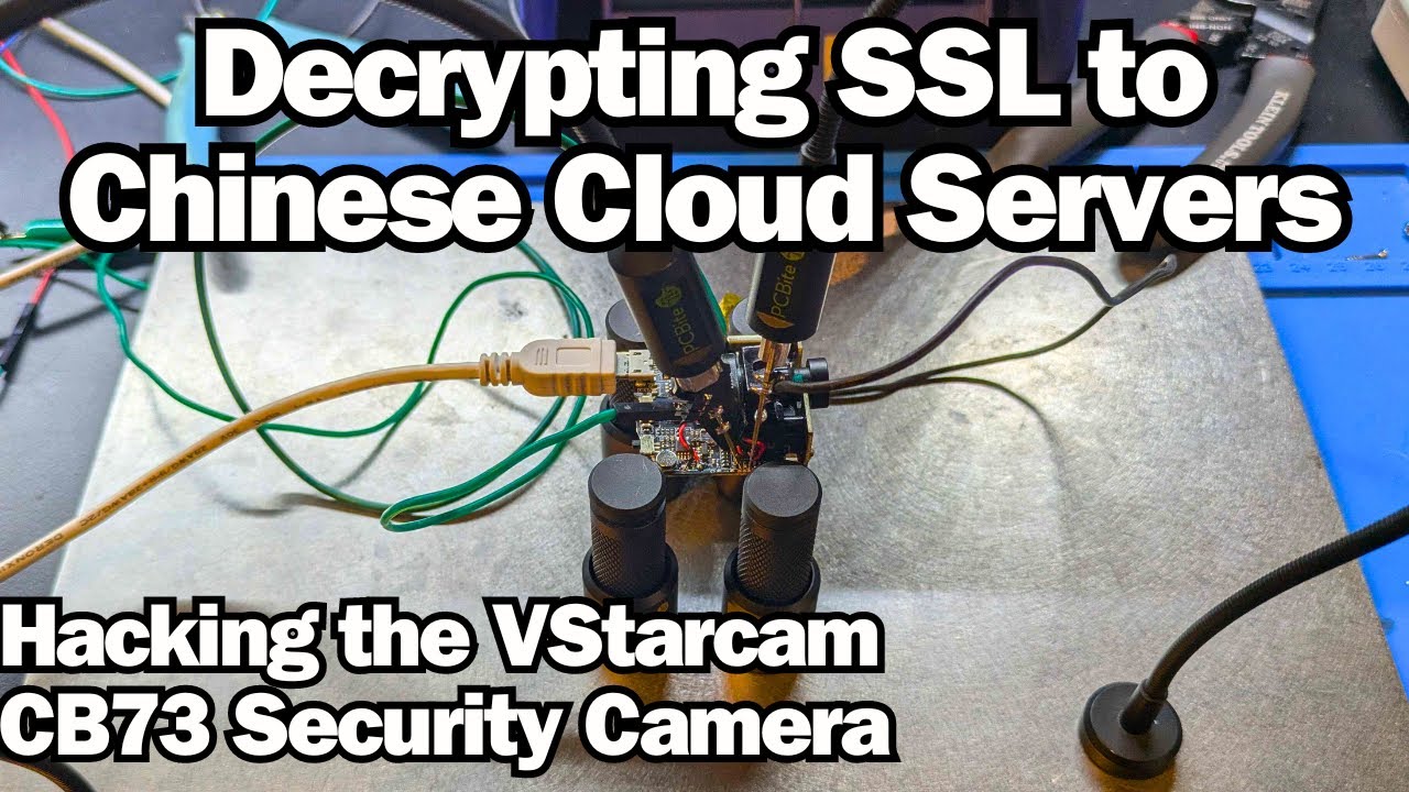 5mukx's tweet card. Decrypting SSL to Chinese Cloud Servers - Hacking the VStarcam CB73...