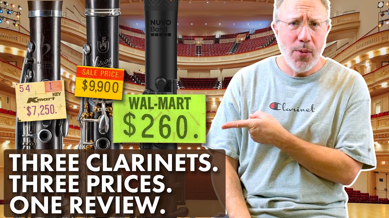 harucla529's tweet card. Clarinet Review: Uebel Vision ($10k), Backun Essence ($7k)… vs. the...
