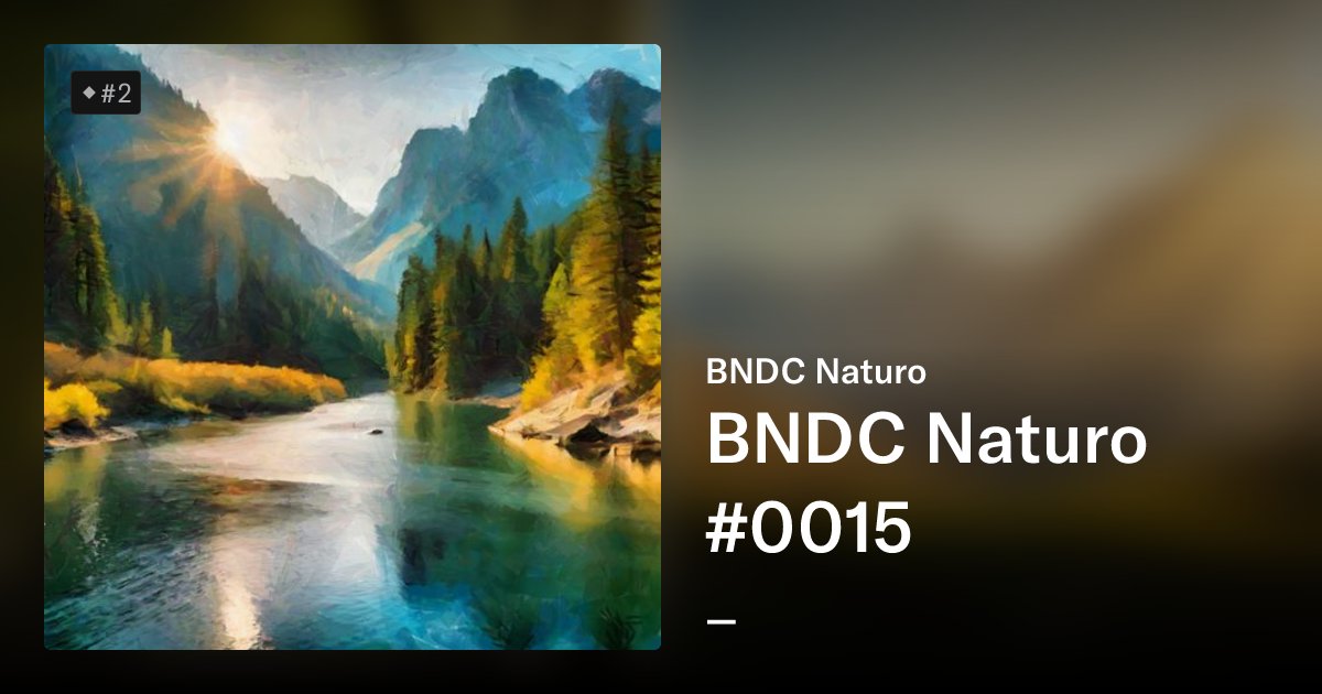 BndCollections's tweet card. This collection contains the pictures of the nature
