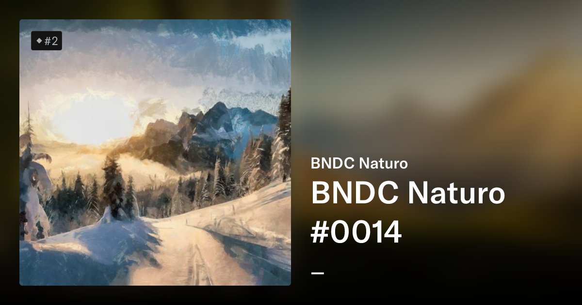 BndCollections's tweet card. This collection contains the pictures of the nature