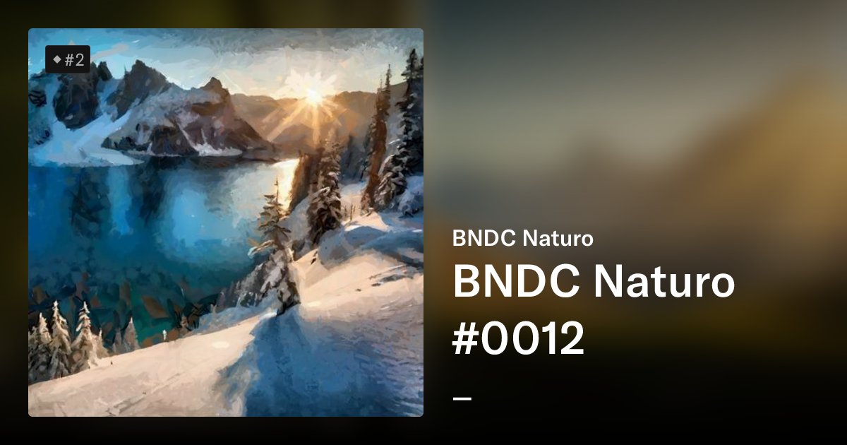 BndCollections's tweet card. This collection contains the pictures of the nature