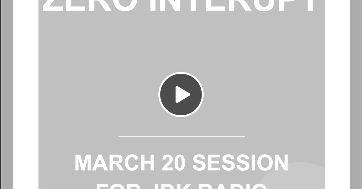 zerointerupt's tweet card. Organ Donors, BK, Andy Farely and more.