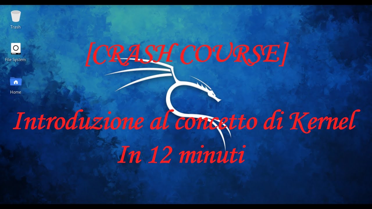 fulviomariola's tweet card. Introduzione al concetto di Kernel in soli 12 minuti-[CRASH COURSE -...
