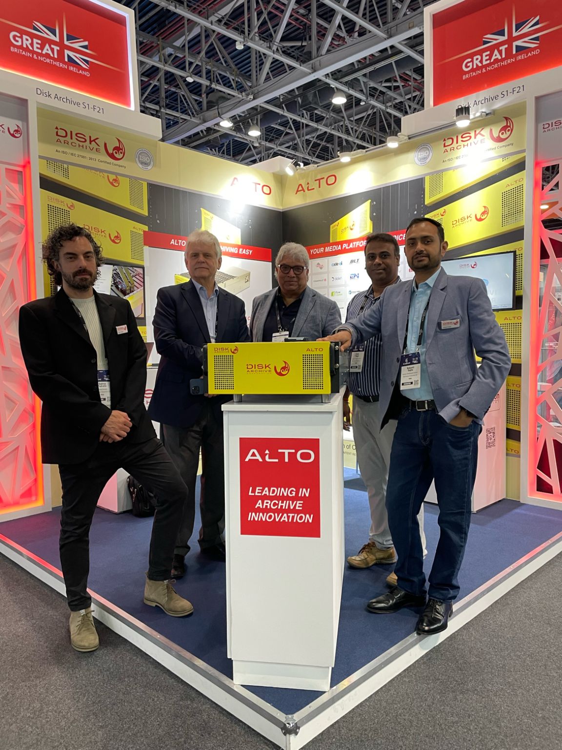 GuptaDebjyoti's tweet card. Thank you everyone for making #cabsat2023 successful for us . It was great meeting you all #thankyou #dac #ALTO #archive