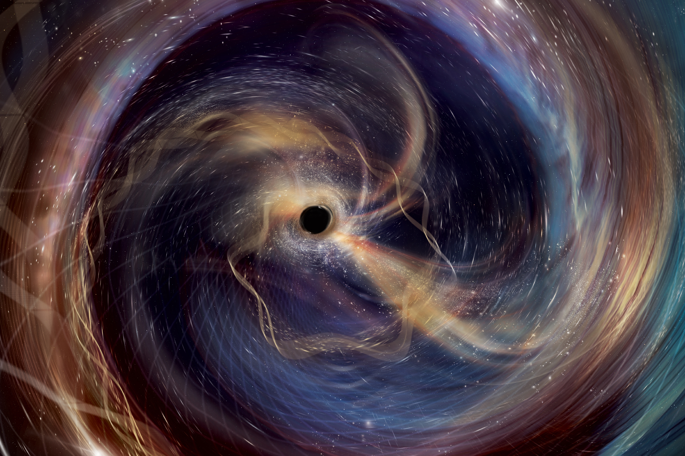MIT's tweet card. Ten years ago, LIGO made the first direct detection of gravitational waves. Today, the collaborating LIGO, Virgo, and Kagra detectors have captured about 300 black hole mergers, including a new event...