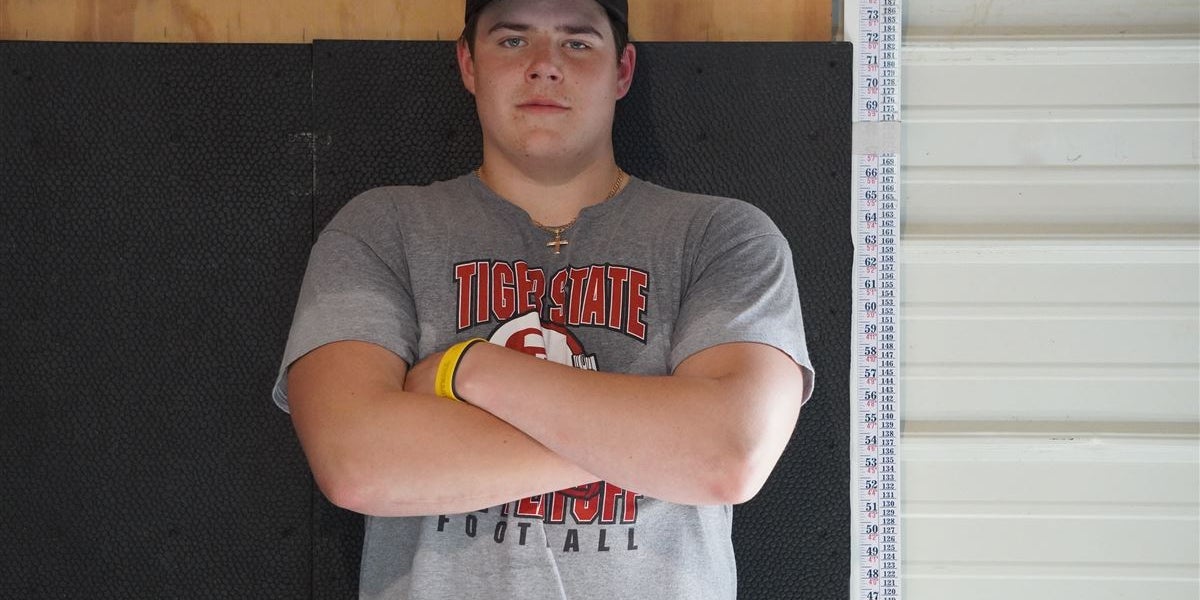 CycloneAlert247's tweet card. In-state OL Will Tompkins impressed by Iowa State's communication, talks visit plans