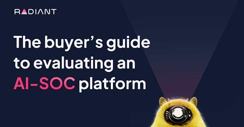 0xT3chn0m4nc3r's tweet card. AI-SOC adoption soars as organizations battle 3,000 daily alerts; SACR 2025 outlines key models and risks.