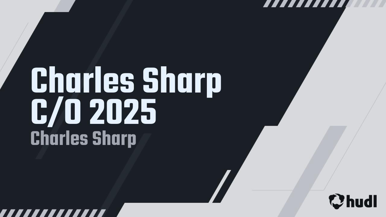 CharlesSharpfcs's tweet card. Charles Sharp C/O 2025